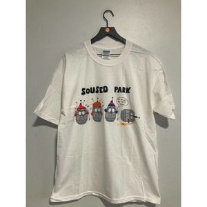Vintage South Park drinking parody shirt xl 90s keg souced park sauced cartoon